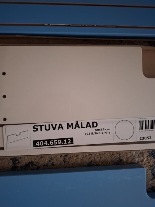 Biały front szuflady Ikea