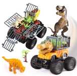 dinozaurowa ciężarówka, dino transporter zestaw