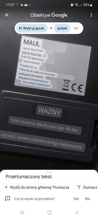 Okazja profesjonalna Waga Maul Express do 120kg
