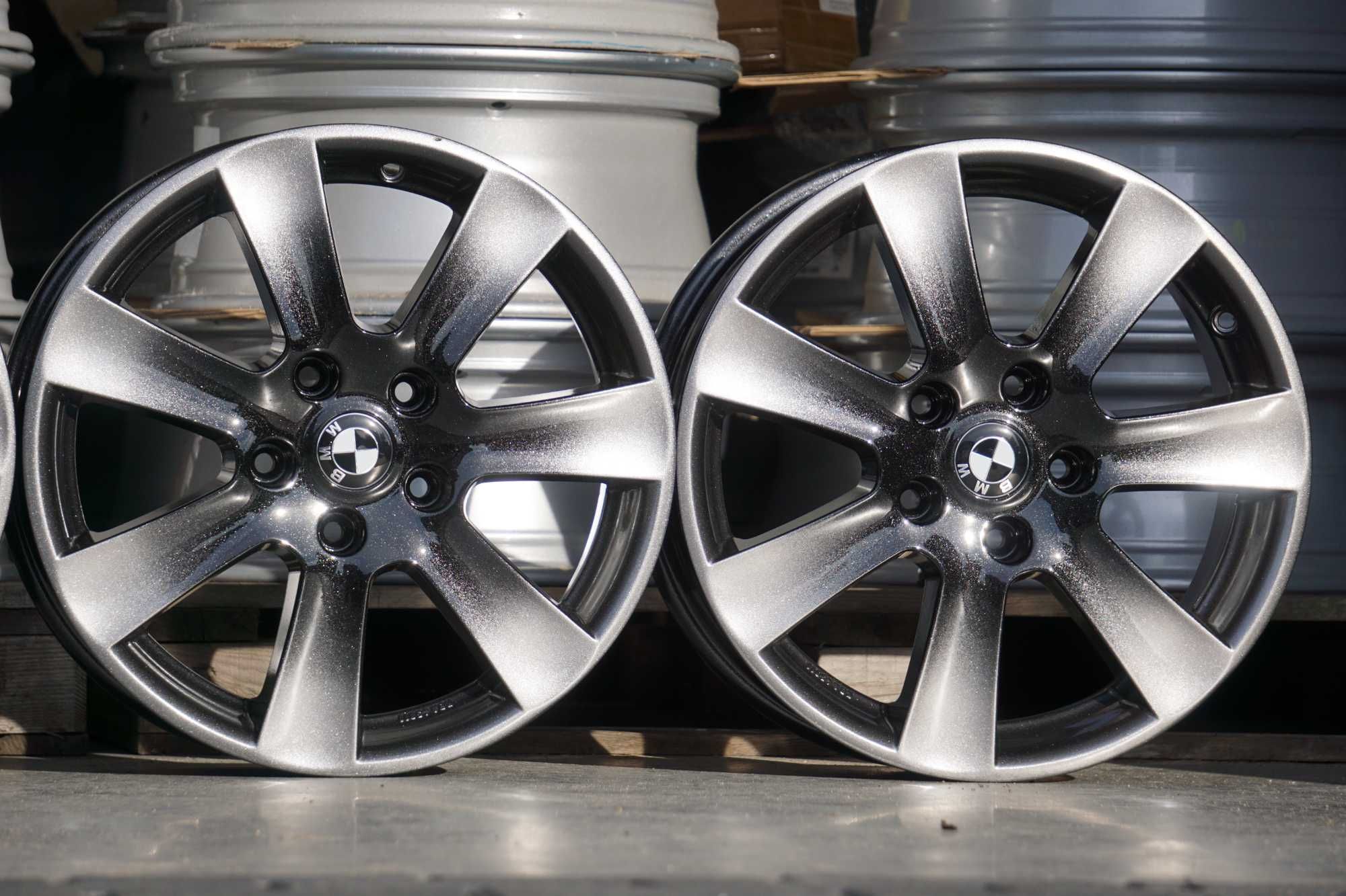 Alufelgi oryginal Borbet 5x120 7Jx17 et40 cb72,6mm grafit cieniowane