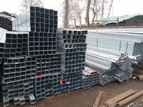 Profil ocynk 100/100/2 i 3 mm  profile zamknięte OCYNK 6 m