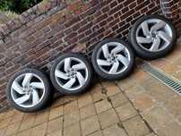 Alufelgi 17 VW Golf 8 GTI Richmond i opony Goodyear  F1