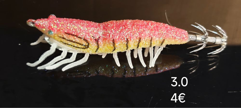 Amostra de pesca ao choco