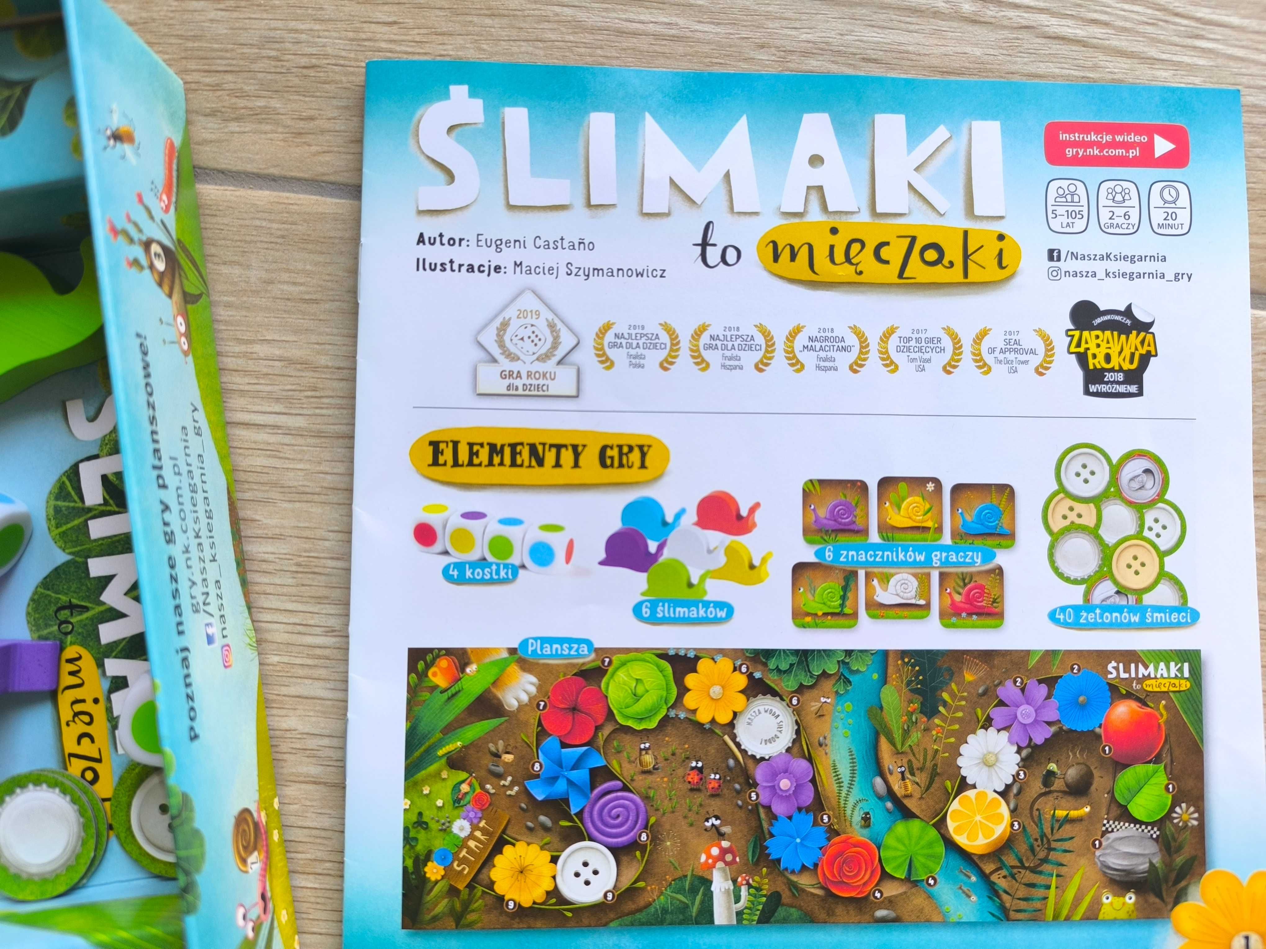 gra "Ślimaki to mięczaki" + stroje karnawałowe GRATIS!