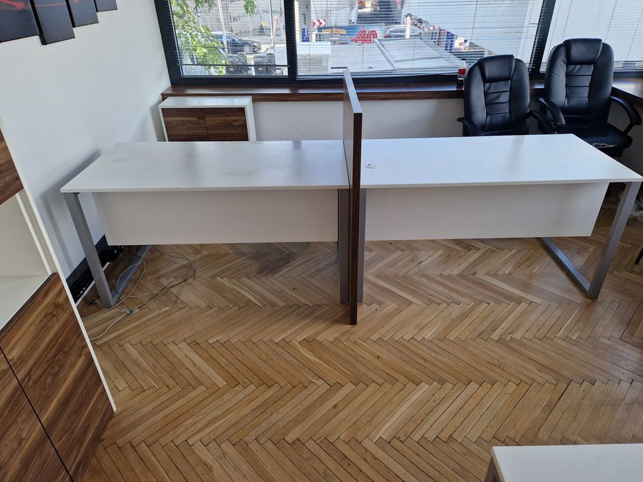 Biurka stoły biurowe lada 3 sztuki