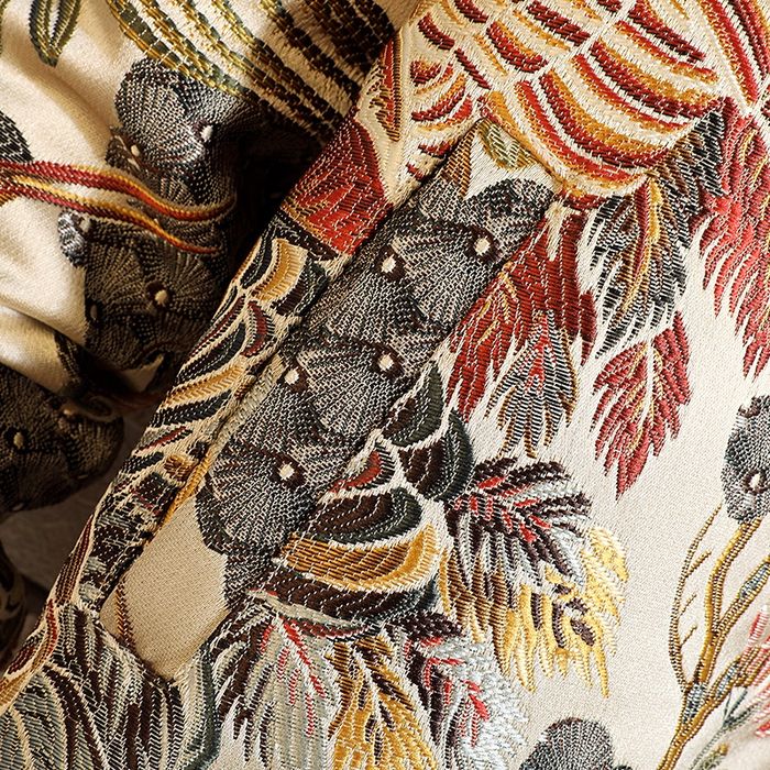 Куртка-бомбер в китайском стиле Харадзюку