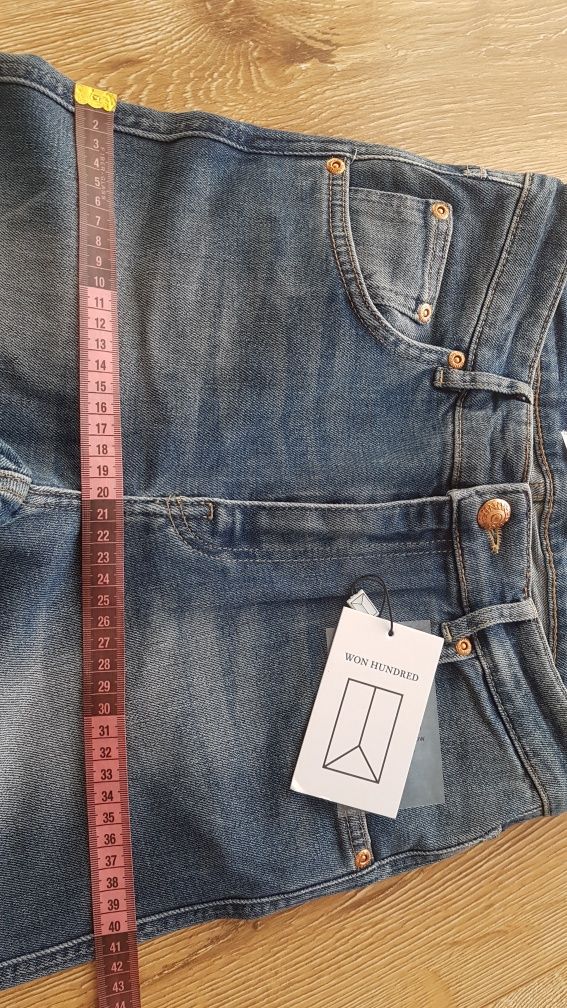 Jeansy damskie 29/32 Won Hundred Zoey medium blue spodnie dżinsy