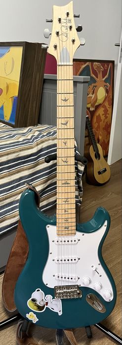 Prs Silver Sky SE Maple 2024 Nylon Blue