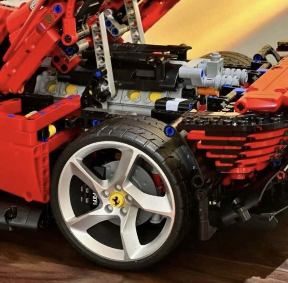 Klocki Technic FERRARI Daytona 42143 PUDELKO Present Lego