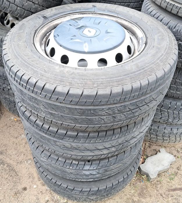 Koła Felgi Opony LATO 2021r Bridgestone 225/65 16C Renault Master III IV Opel Movano