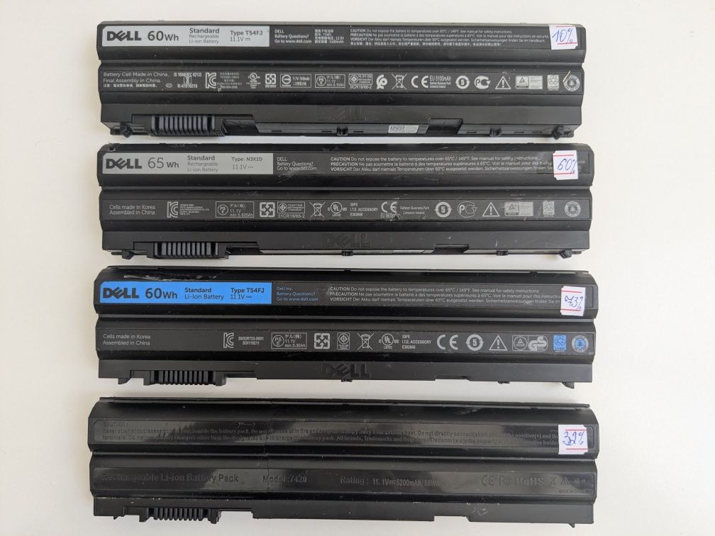 Оригінальна батарея Dell  T54FJ  для Dell Latitude E5420, E5430,