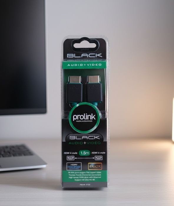 Высокоскоростной HDMI кабель Prolink Black 1.5м