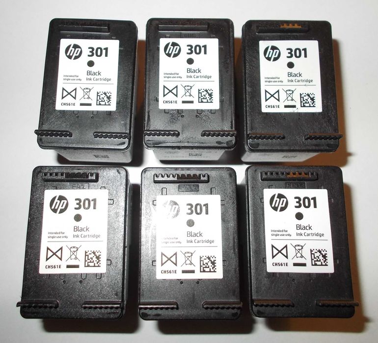 Tusz HP 301 CH561EE - (zestaw x6) - puste