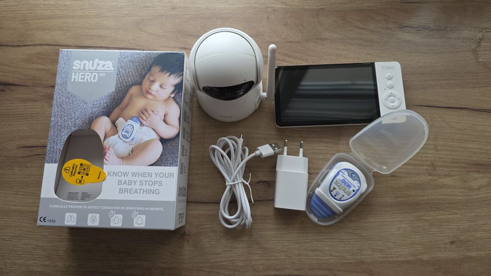 Monitor oddechu i elektroniczna niania