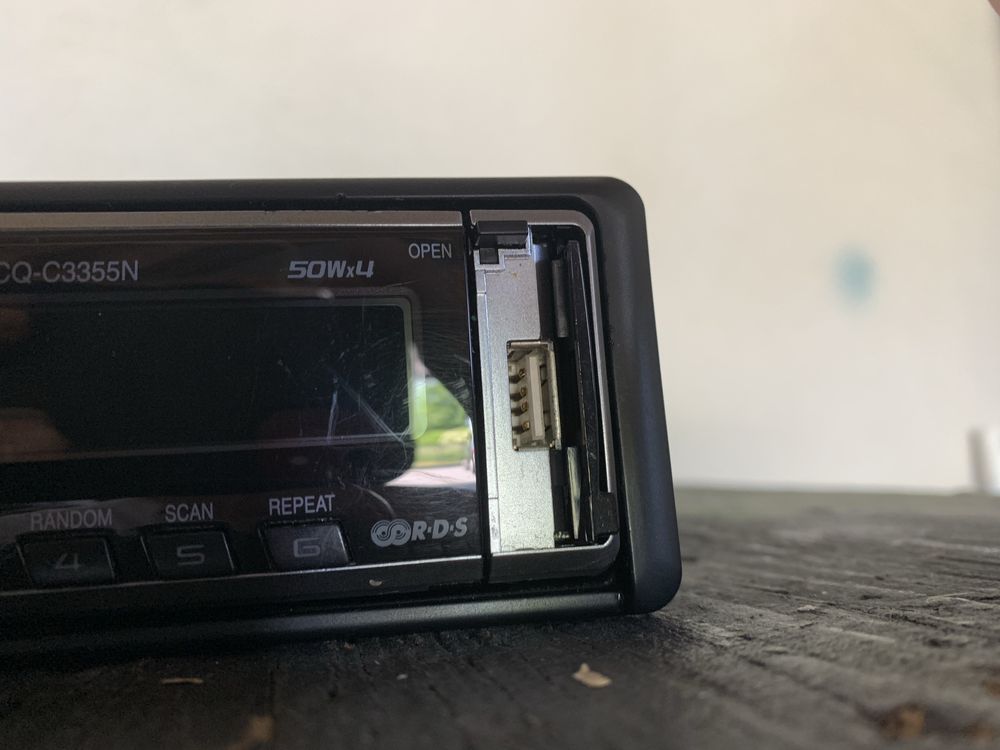 Radio samochodwe panasonic