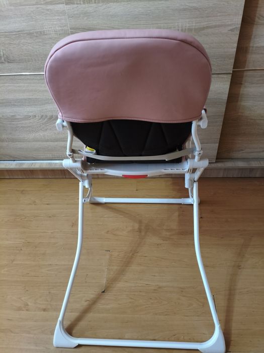 Składane krzesełko do karmienia krzesło Ricokids różowe