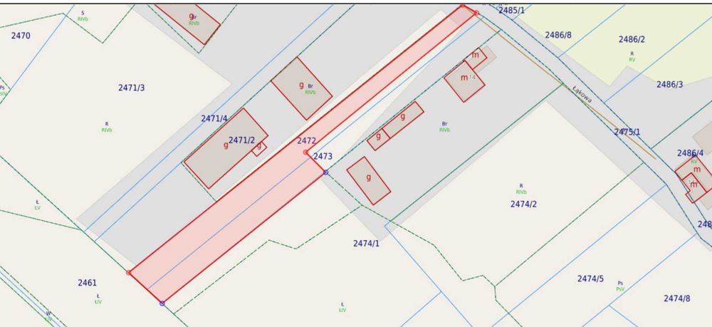 Działka budowlana 1600 m2 z warunkami zabudowy w Kolnie