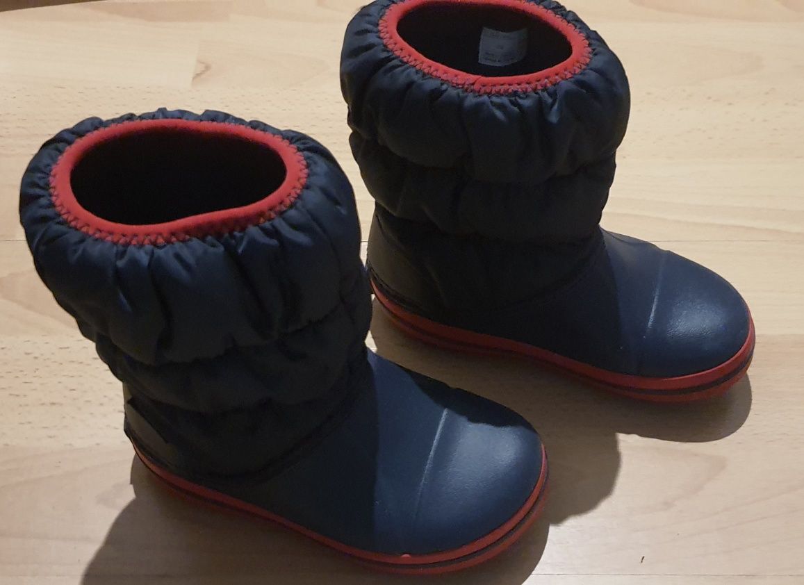 Buty dla chłopca Crocs Śniegowce ocieplane