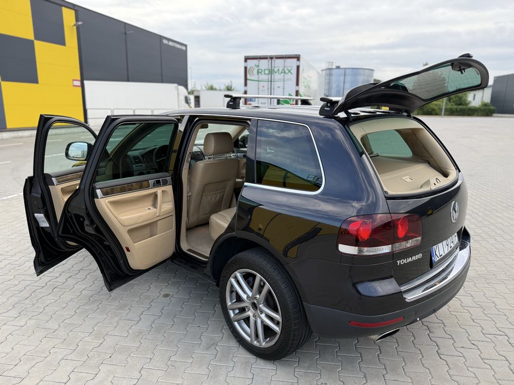 Volkswagen Touareg Czarny Lift V10 5.0tdi Zamiana