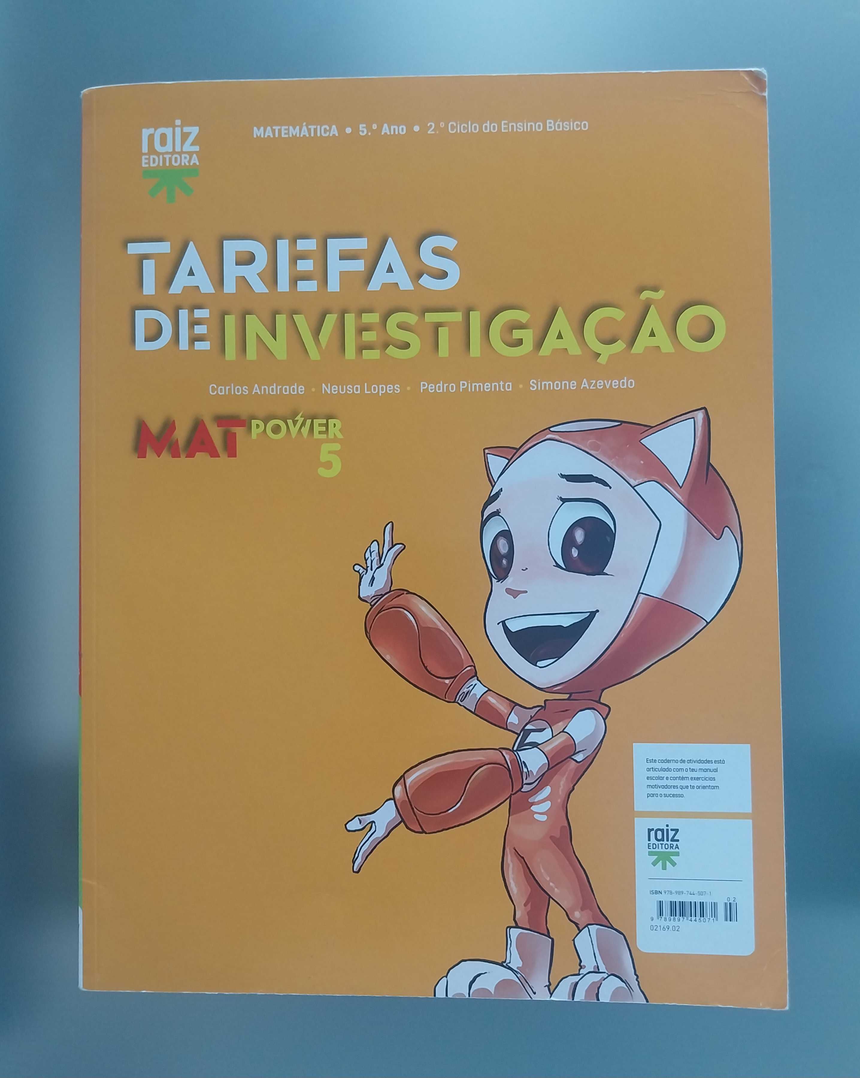 Cadernos de fichas 5. Ano