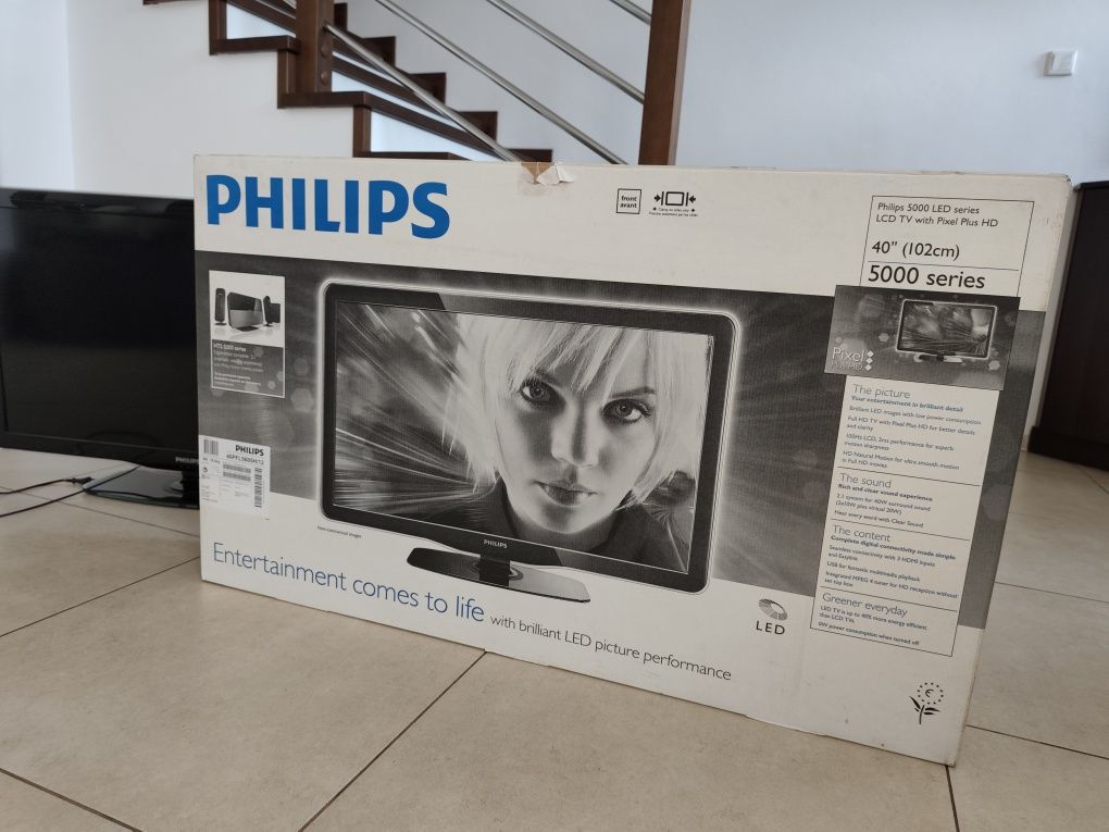 Philips 5000 LED serwis LCD TV 40"