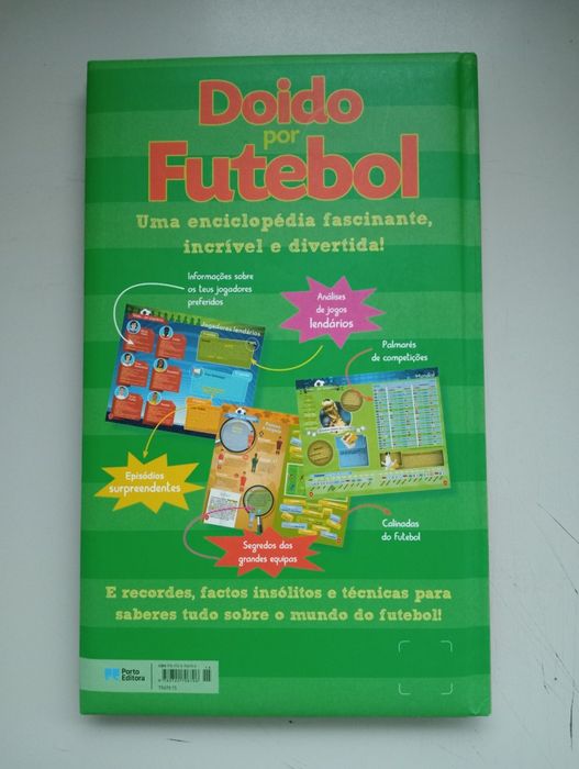 Livro doido por futebol