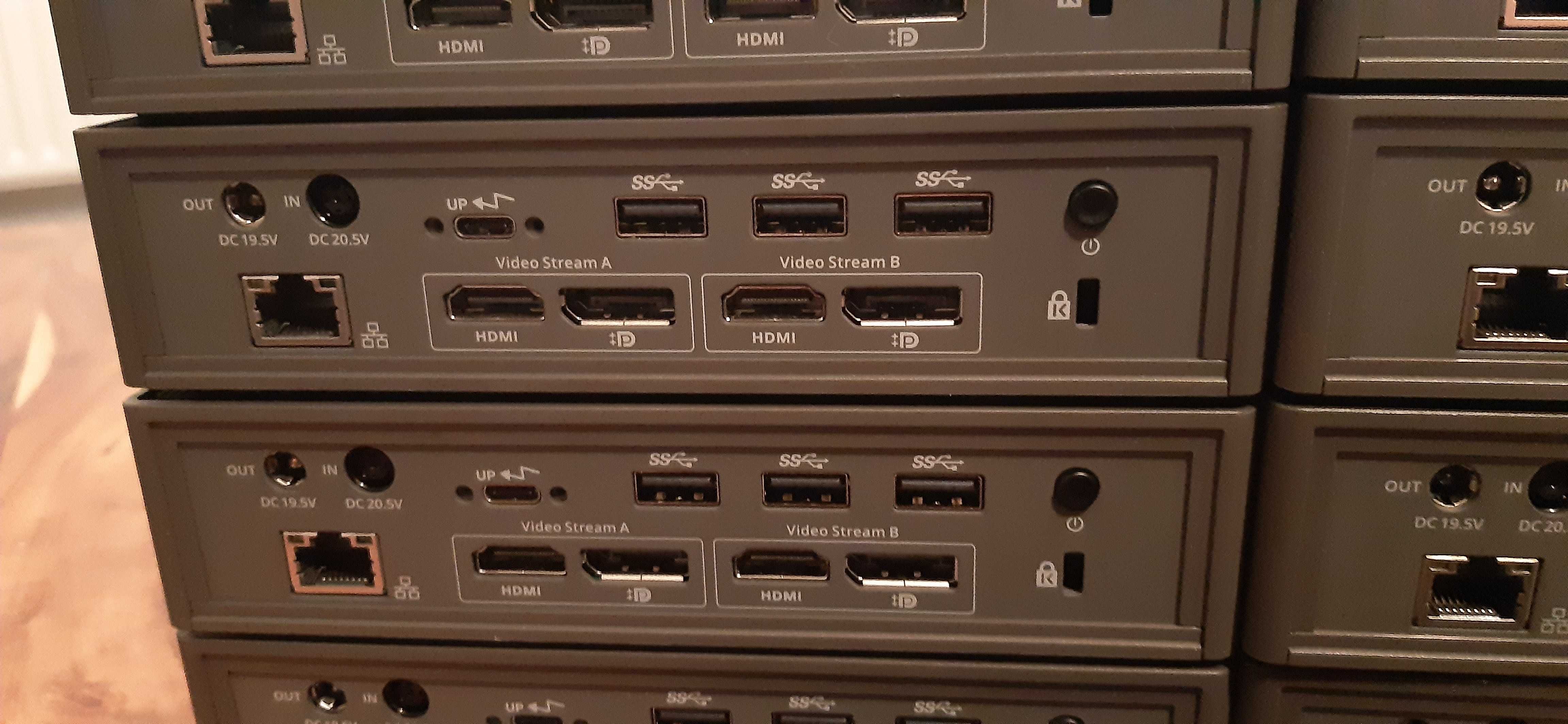 UNIWERSALNA stacja dokująca Targus USB-C  DV4K 100W DOCK190EUZ