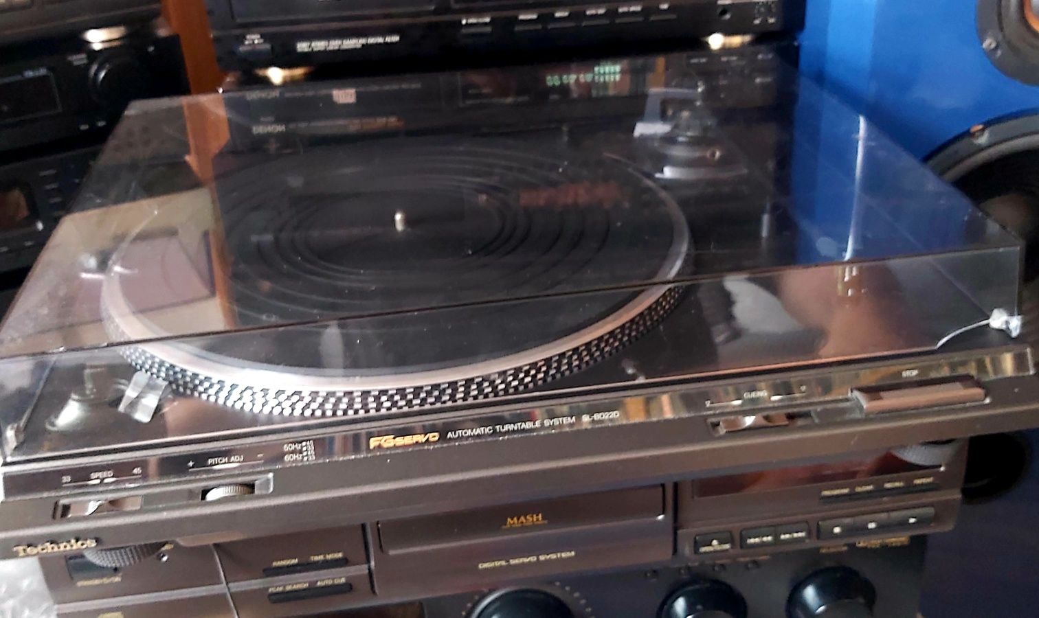 Gramofon TECHNICS SLBD 220 - nowy pasek ,oryginalna wkładka i  igła!