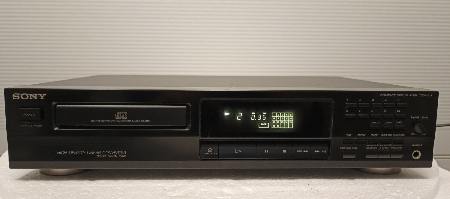 SONY CDP-211 odtwarzacz CD player.