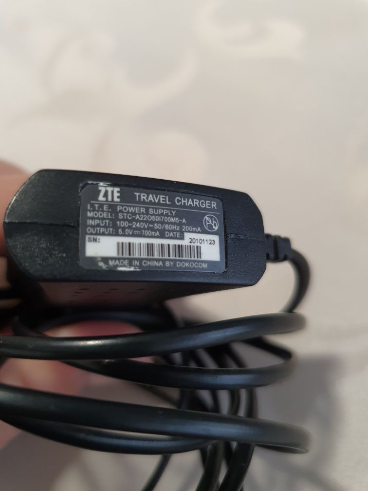 Carregador ZTE micro usb