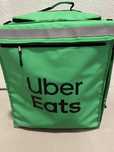 Torba  termiczna plecak uber eats zielony rozkładany