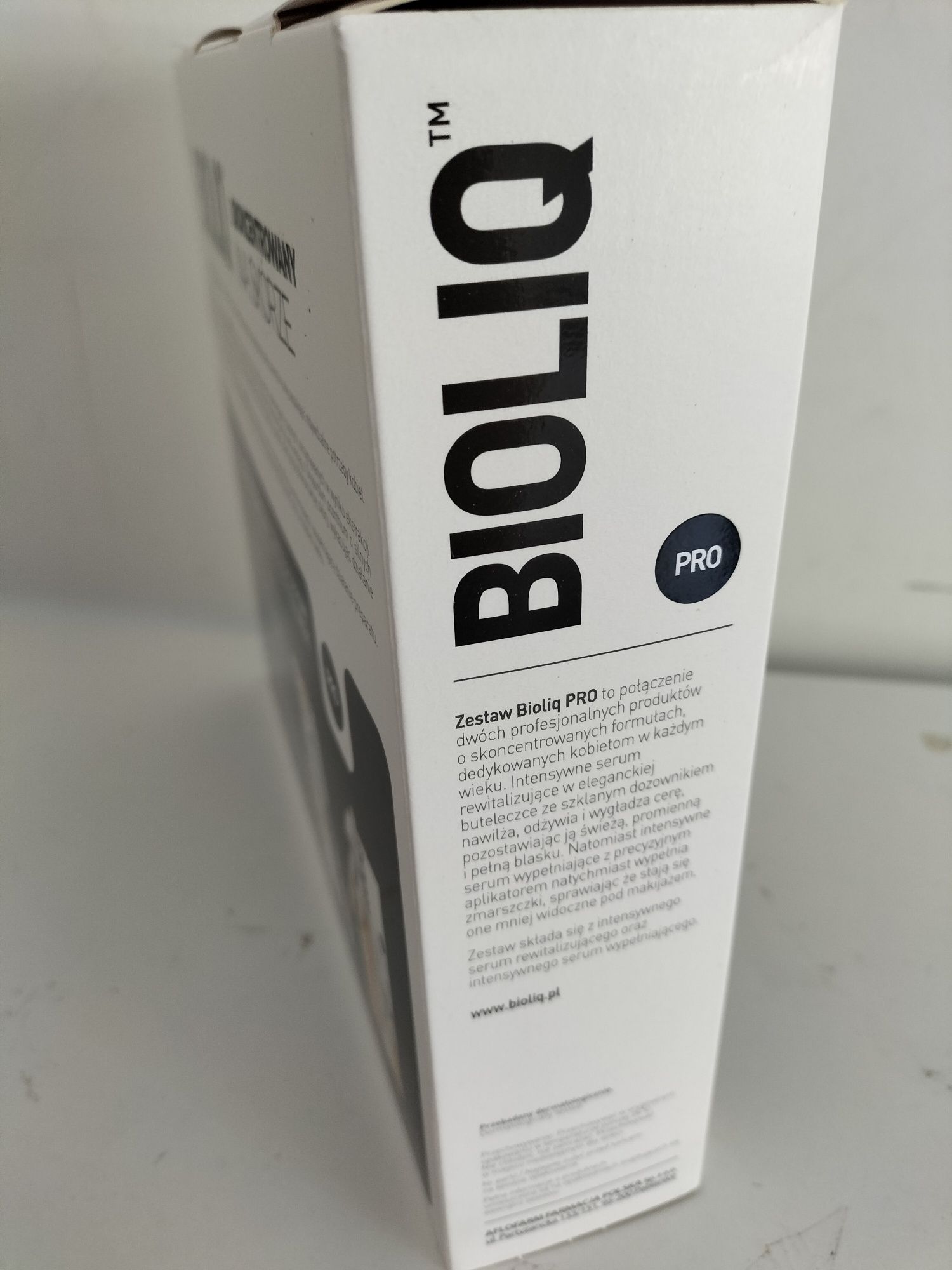 Zestaw Kosmetyków BIOLIQ PRO serum 2ml i 30 ml Wysyłka od ręki Warto