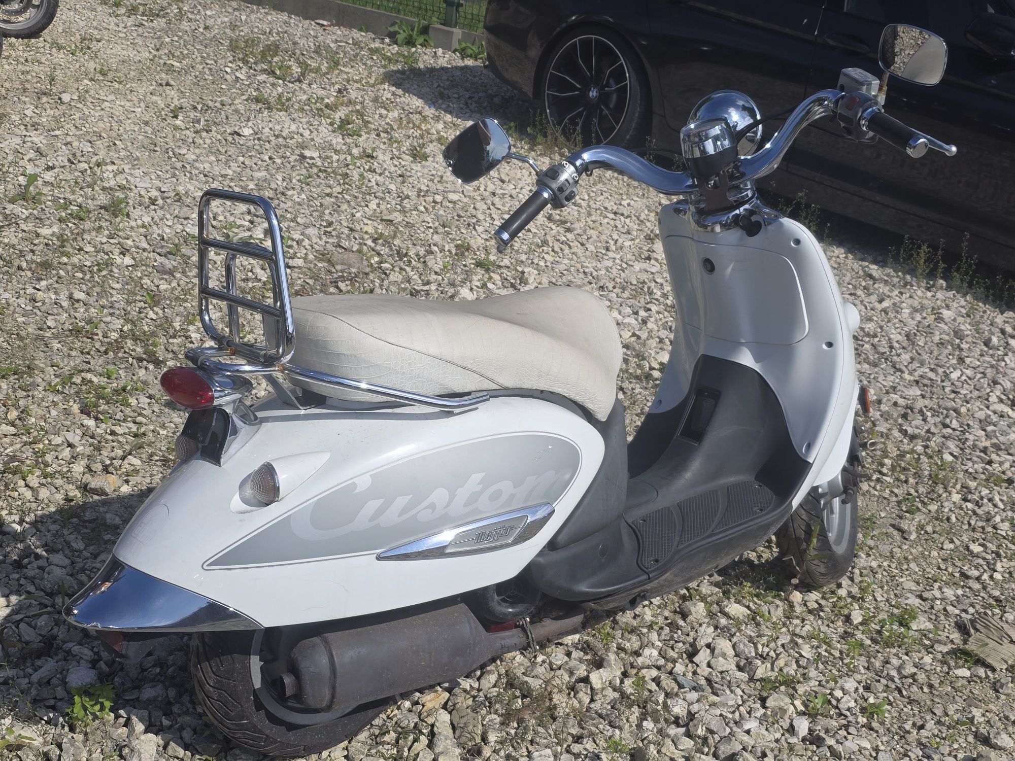Rama z dokumentami Aprilia Mojito Custom 50 czasza owiewka