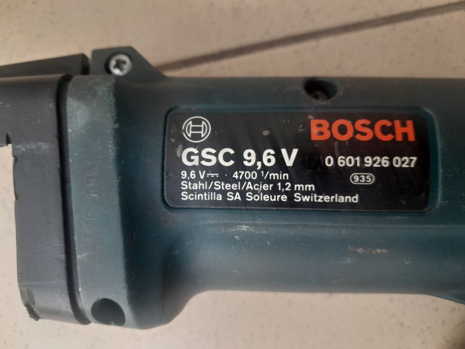 Fein QSZ 636-6  nożyce do cięcia blachy Bosch GSC