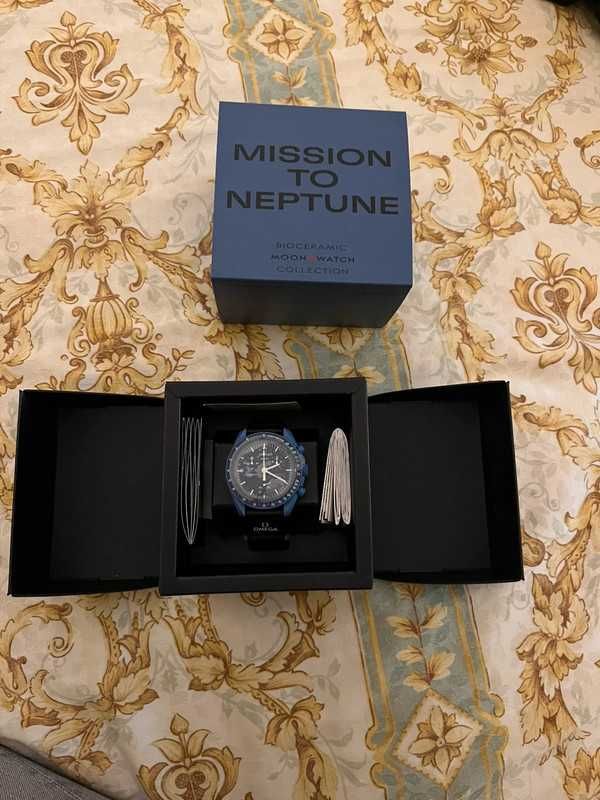 Omega x Swatch Neptune SO33N100 - Głębinowy Blask w Bio-Ceramice 2024