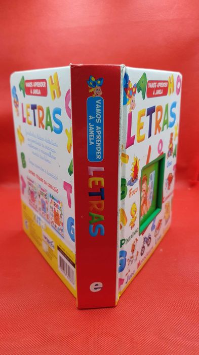 Livro Infantil - REF PINF - Vamos Aprender à Janela, Letras