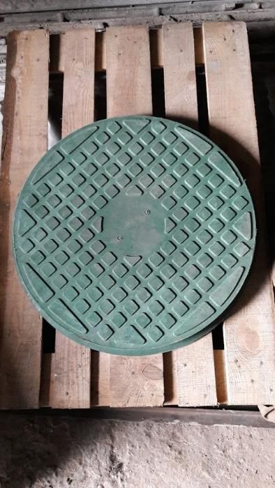 Люк канализационный полимерпесчаный круглый/квадратный