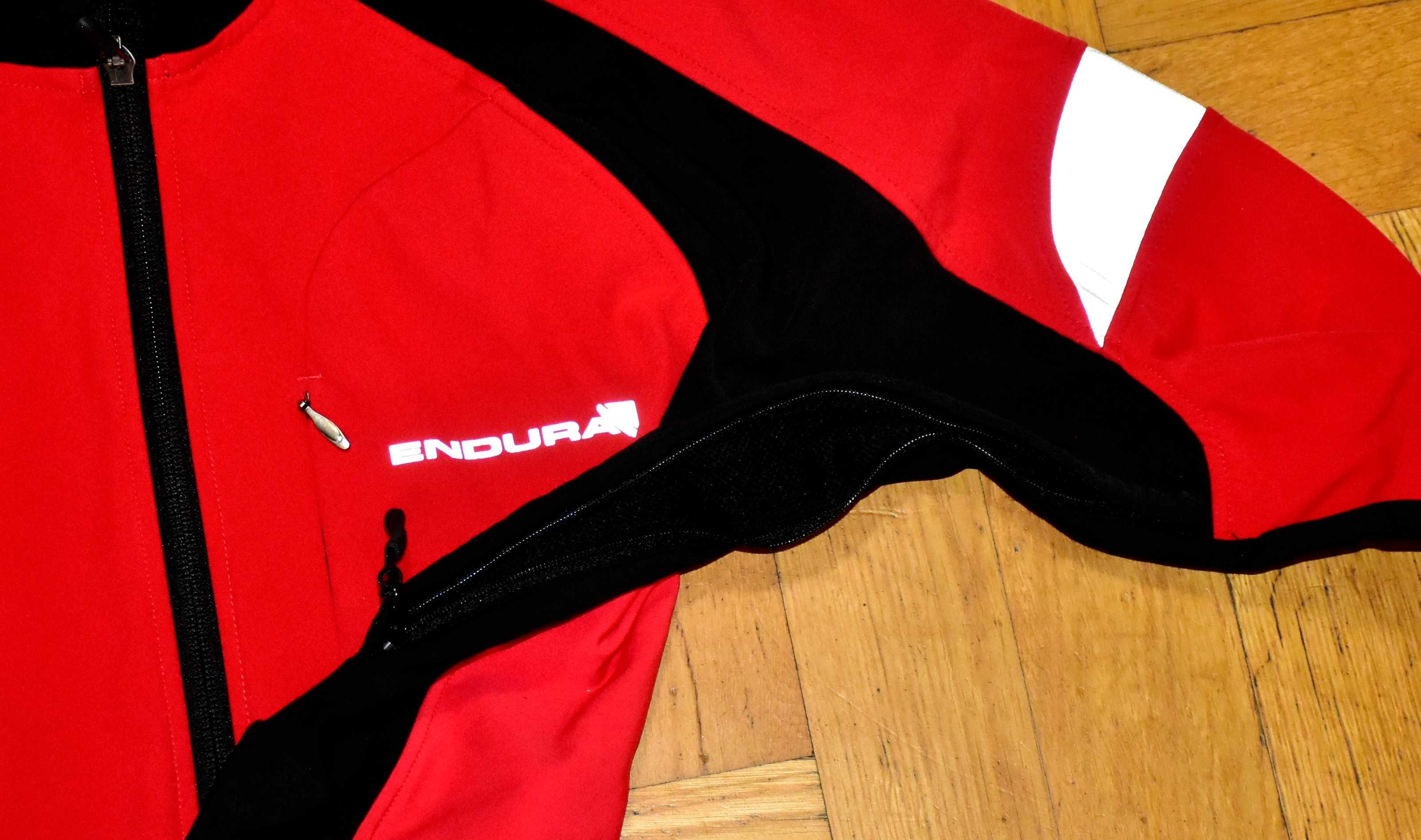 Endura _ Windstopper Softshell _ Wiosenna Kurtka Kolarska Stretch _ S