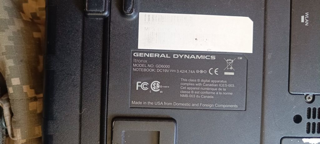 General Dynamics D6000робочий,запаролений