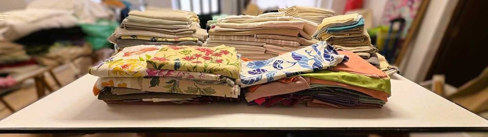 Lote de Tecidos de Qualidade Cerca de 70kg | Encerramento de Atividade