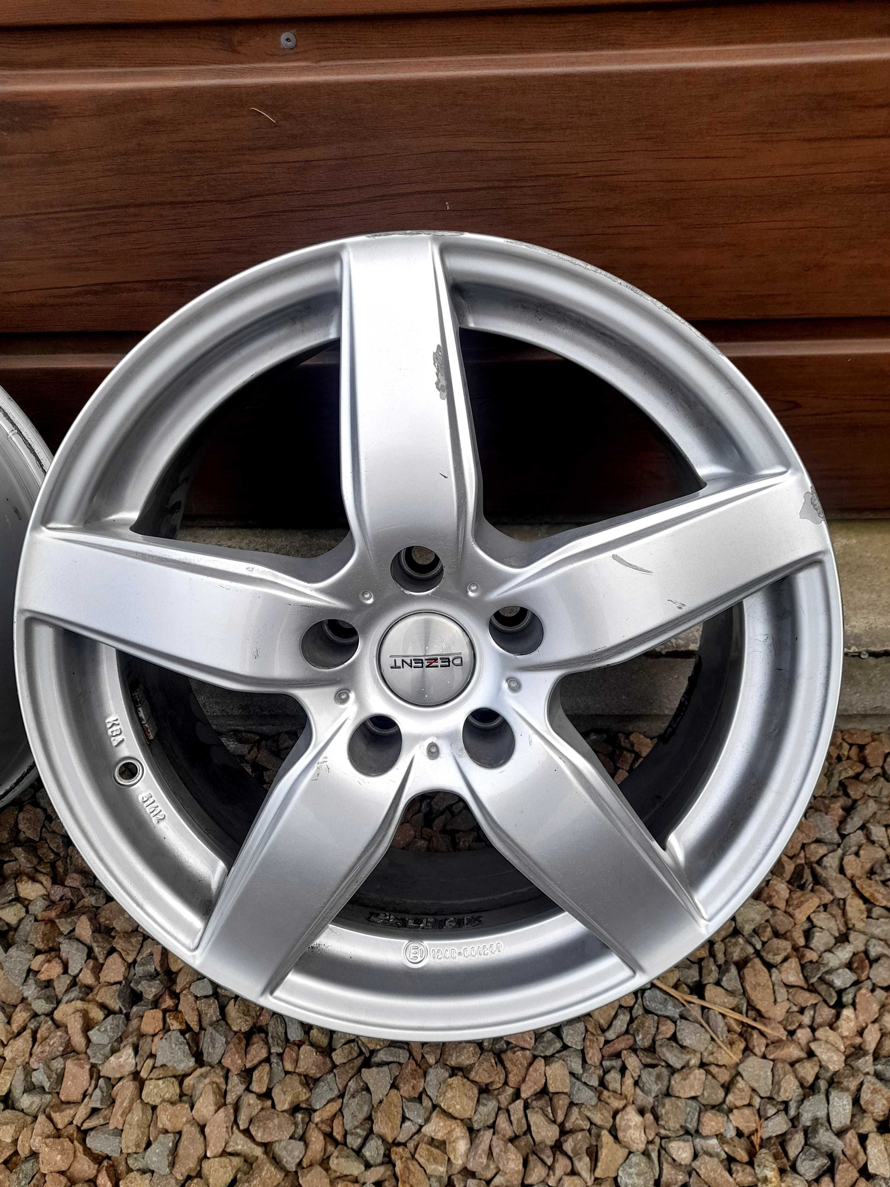Alufelgi DEZENT  17cali 5x112 ET-27 VW SKODA SEAT itp  Okazja