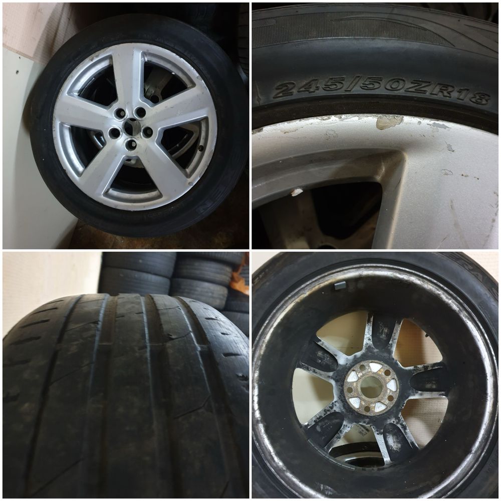 Диски з гумою літо 245/40/18 ауді фольксваген