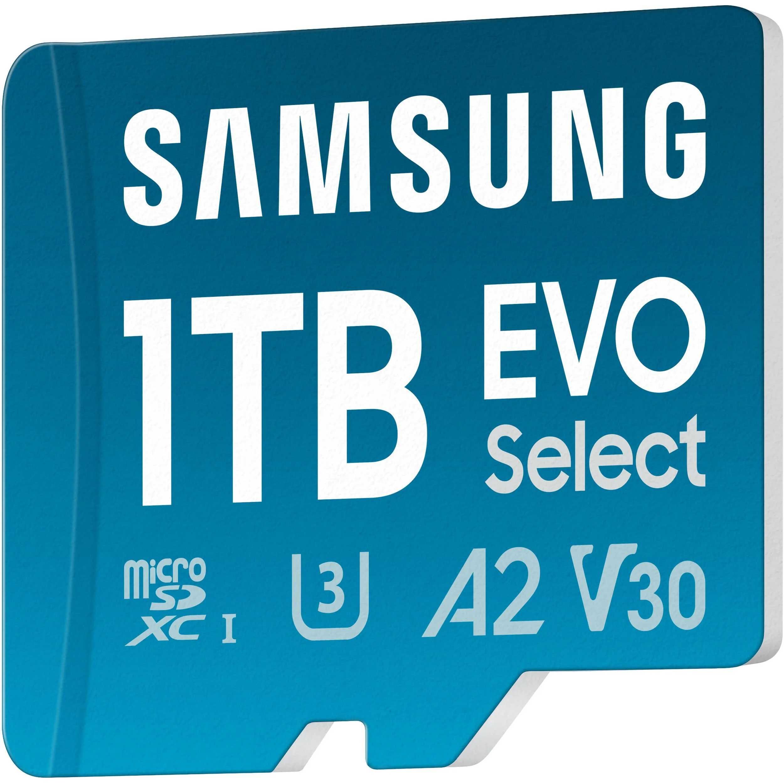 Карта пам'яті Samsung 1 TB microSDXC UHS-I U3 V30 A2 EVO Select