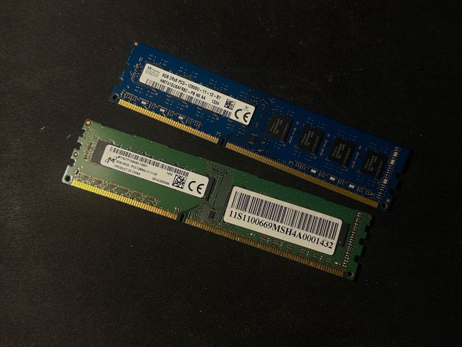 Pamięć RAM DDR3 16GB (2x8GB) 1600MHz PC3-12800U – Zestaw do PC