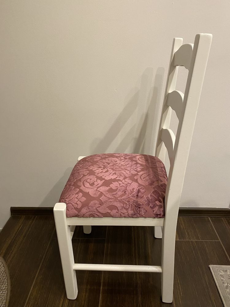 Komplet krzesło parawan zagłówek