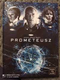 Prometeusz DVD - Polski lektor DD 5.1 + książka /jak nowe/