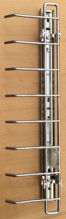 porta gravatas lateral deslizante