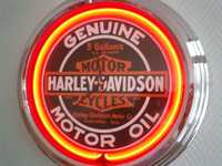 Relogio Parede Harley Davidson Ford Mustang Route 66 PUB Neon Vintage