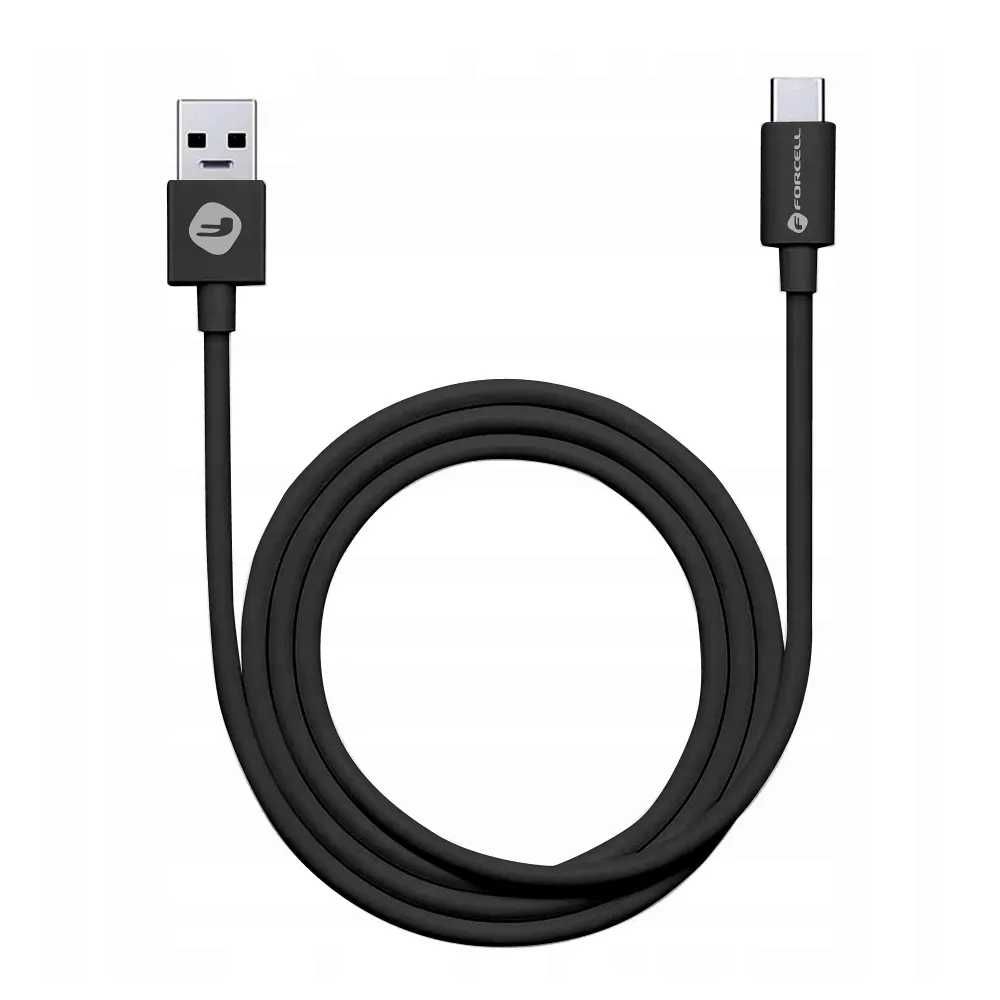 Kabel USB - typ C 1m 3A 3.0 Forcell