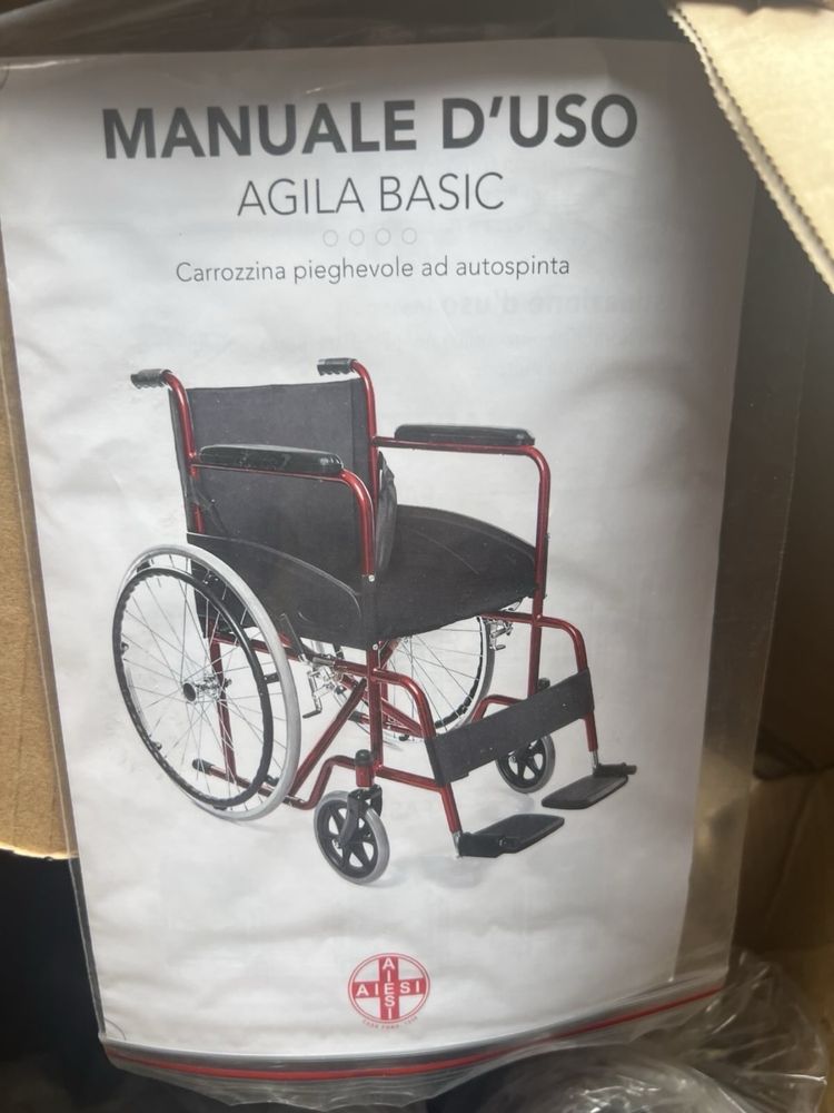 Інвалідна коляска AIESI Agila Basic